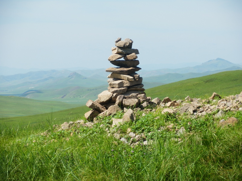 Cairn near the Confluence