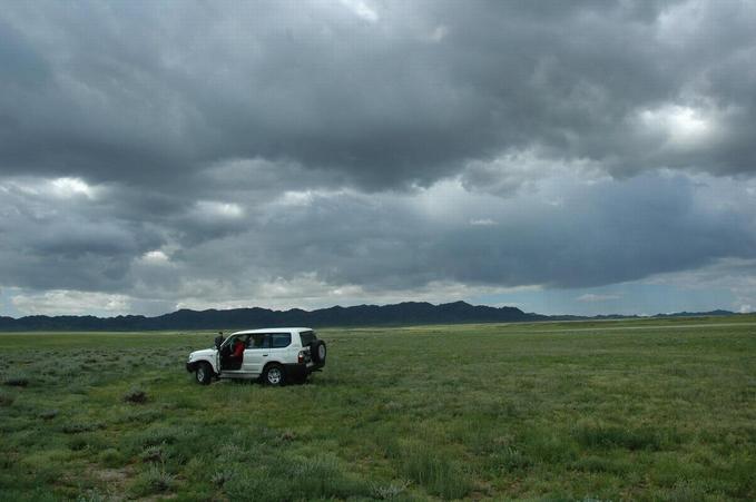 The hunting car at gound zero