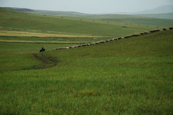 A more distant view of the Confleunce hill