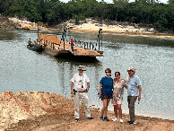 #12: The ferry crossing the Bita river