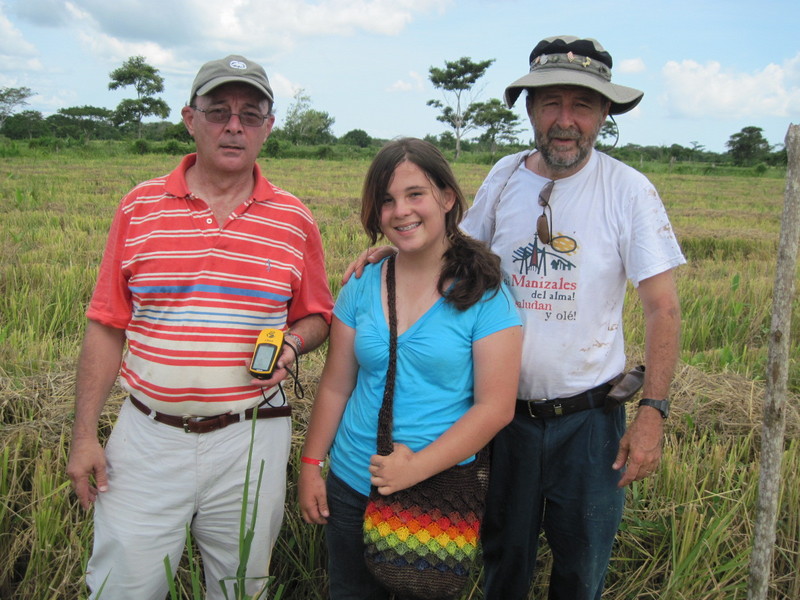 Juan Carlos, Valeria and Esteban Vélez