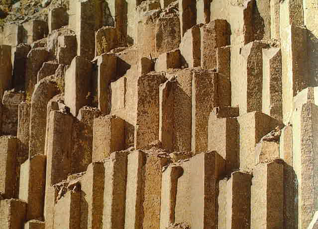 Basalt columns