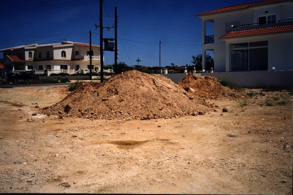 The housing development at the confluence.