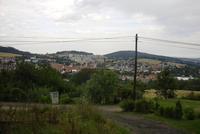 Blick auf Prachatice / View on Prachatice