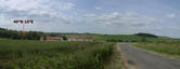 #2: From northeast the confluence beside an old farmhouse