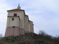 #8: Another view of Nižbor castle, from just East of the confluence point