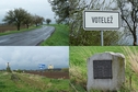 #9: Road to Votelež and the railway stop Bošice zastávka with the bus accident monument