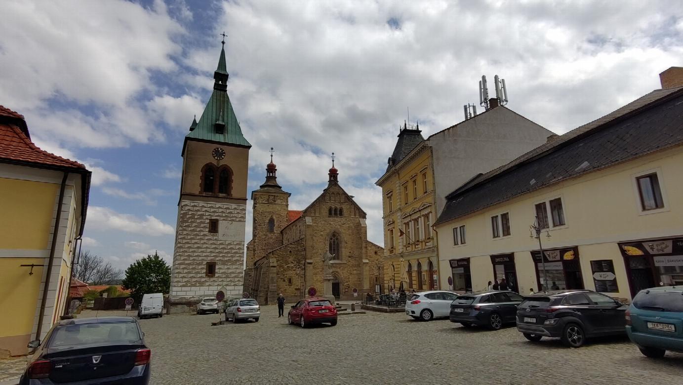 Church Svatý Štepán in Kourim