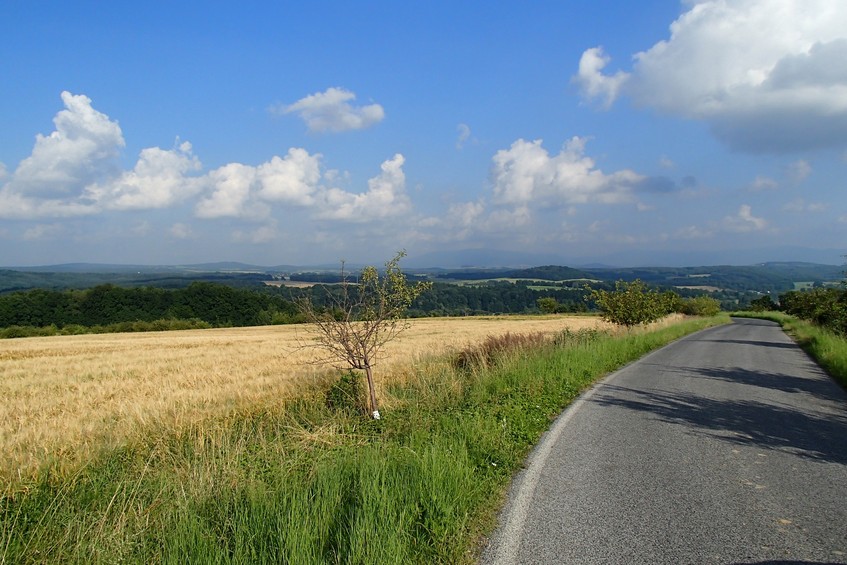 View from the Andĕlka highland / Вид с возвышенности Анделки