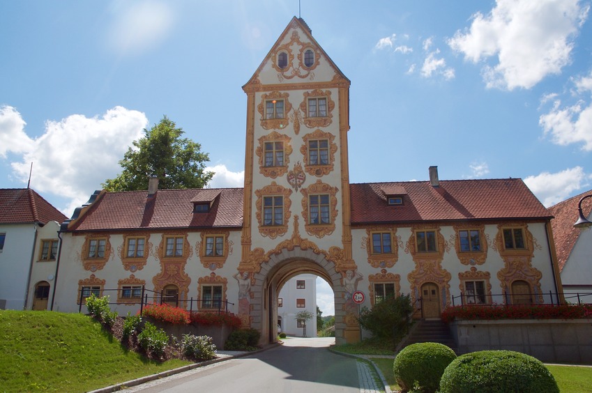 The pretty nearby village of Rot an der Rot