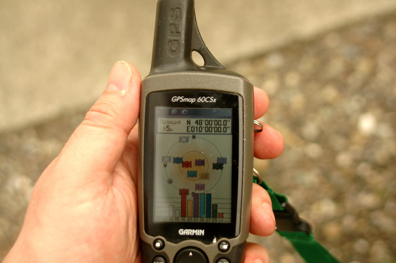 GPS reading