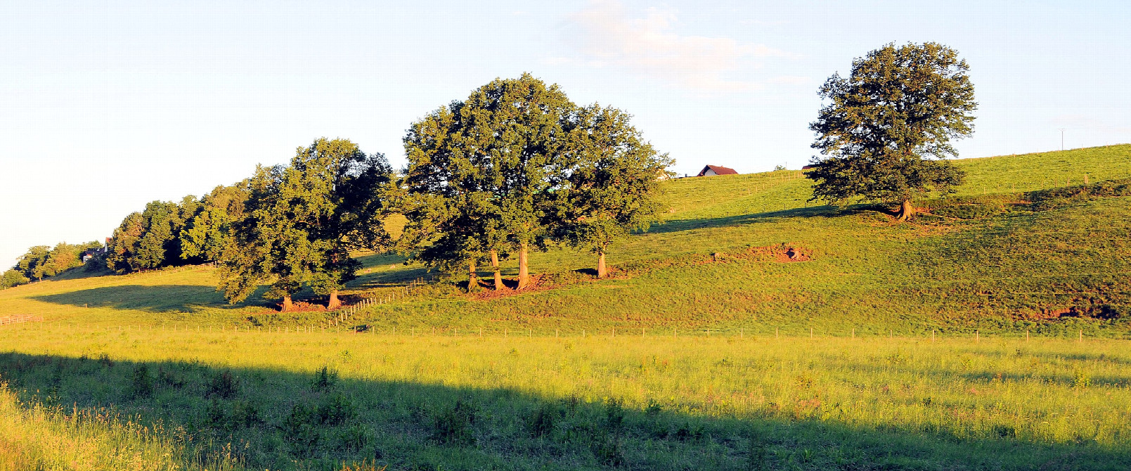 schönes Landschaft bei schöner Wetterlage