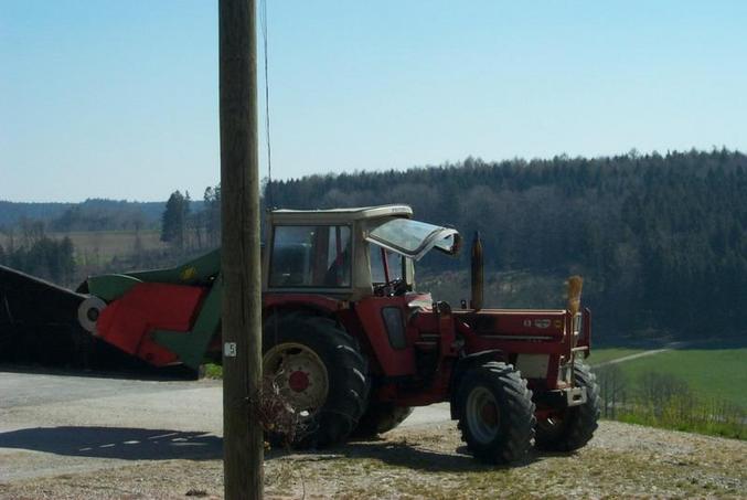 The farmer doing his work / Der Bauer bei der Arbeit