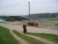 #10: Location of Our Parked Vehicle and Elionora Approaching the Confluence