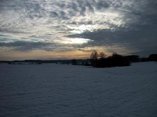 #1: Sunset at the confluence point