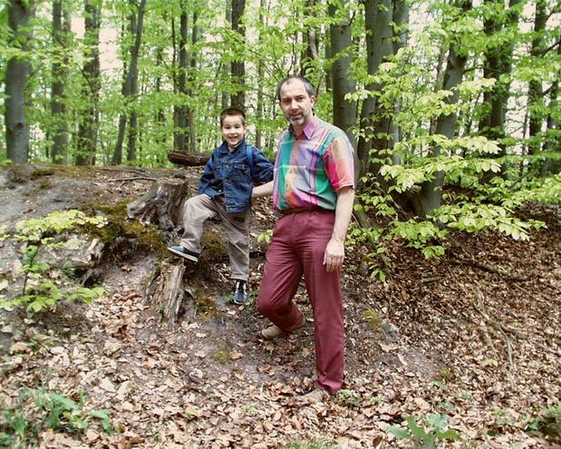 Marwan and Gerhard at the Confluence