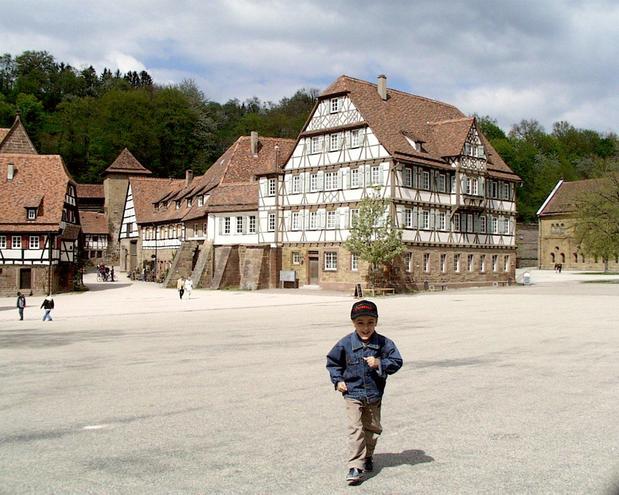 Half-timbered houses at Maulbronn monastery