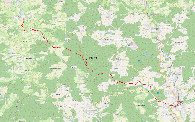 #3: Route von Nord West nach Süd Ost