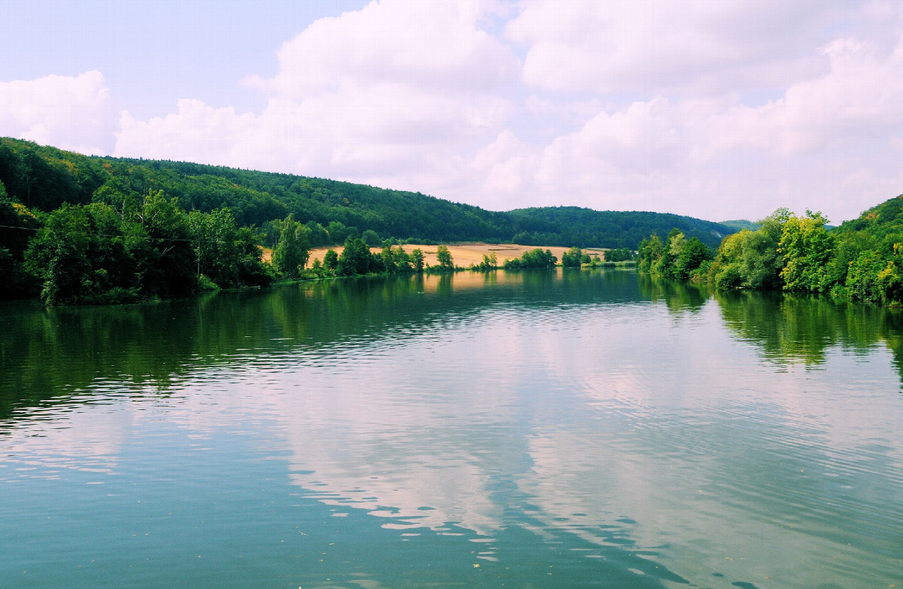 die Donau sehr weit nördlich