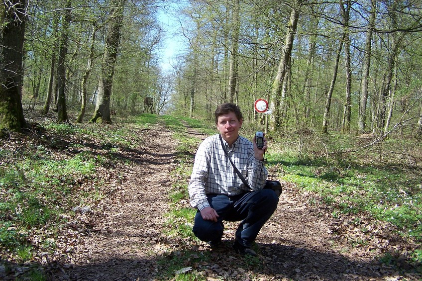 At the confluence (view towards W)