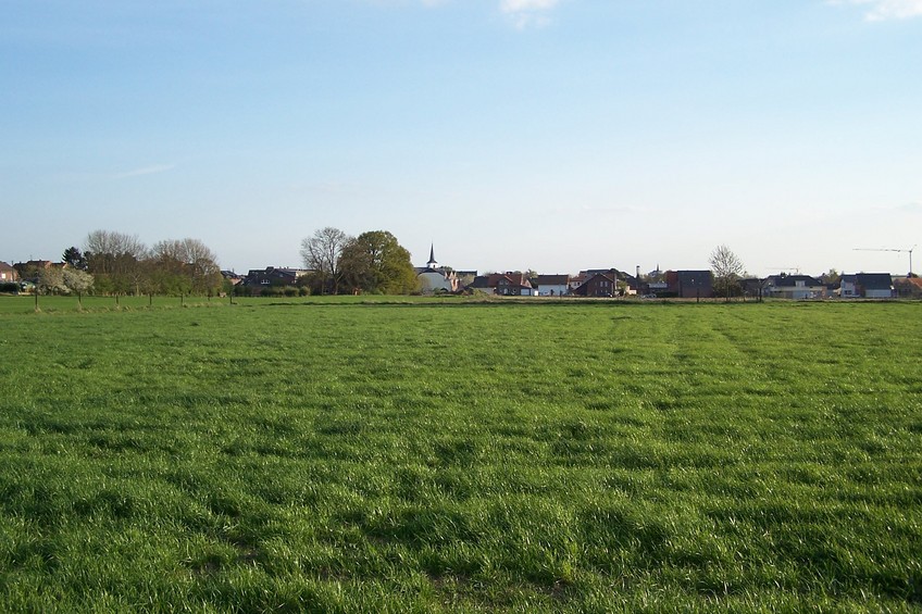 View towards S from the confluence