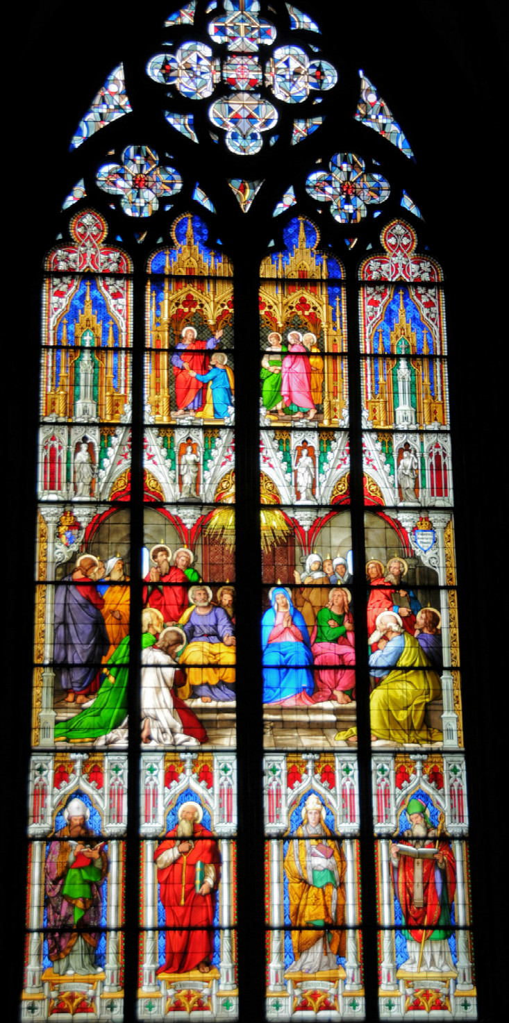 Kirchenfenster im Kölner Dom