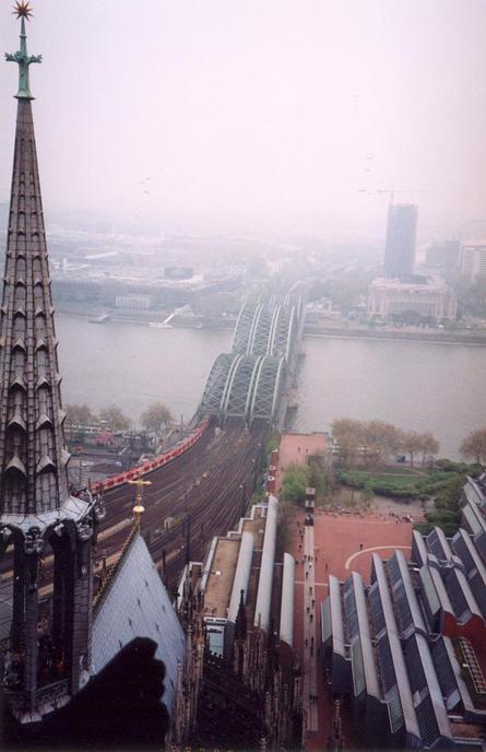 Hohenzollernbrücke über den Rhein