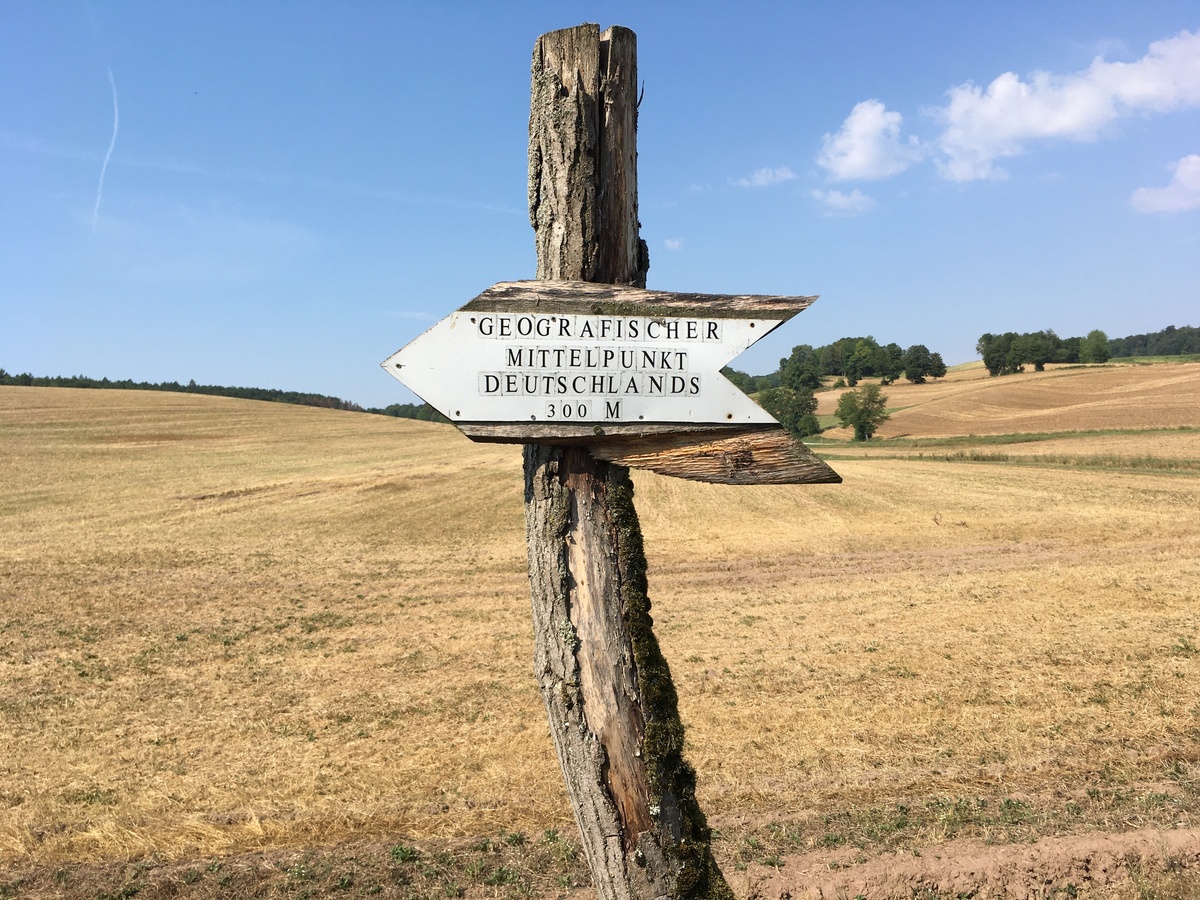 Geographic center Germany