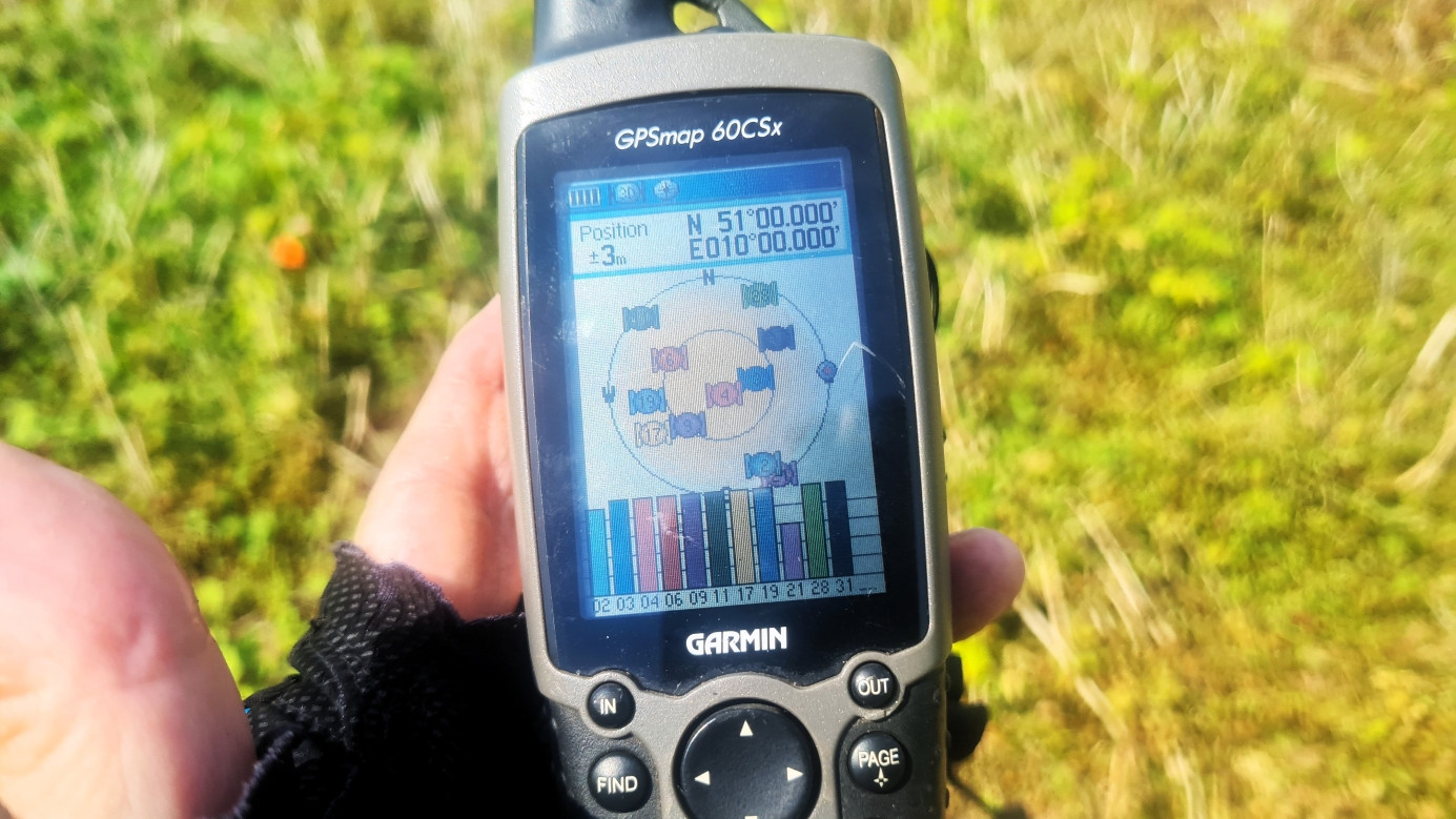 GPS reading