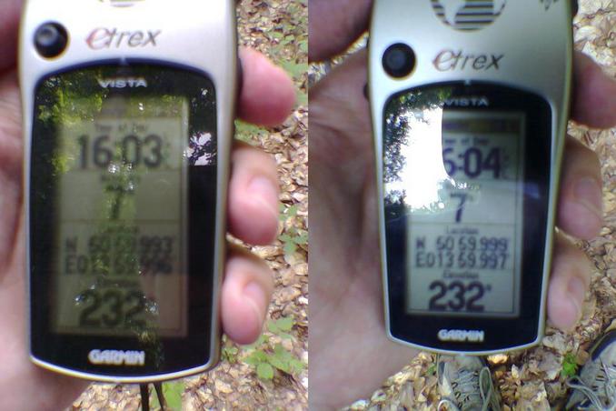 GPS readings