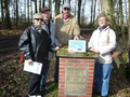 #7: Monument and visitors L-R (Ewa, Max, Ralf, Lidia)