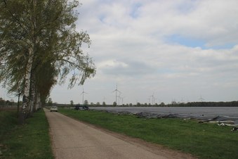 #1: The confluence site, looking north