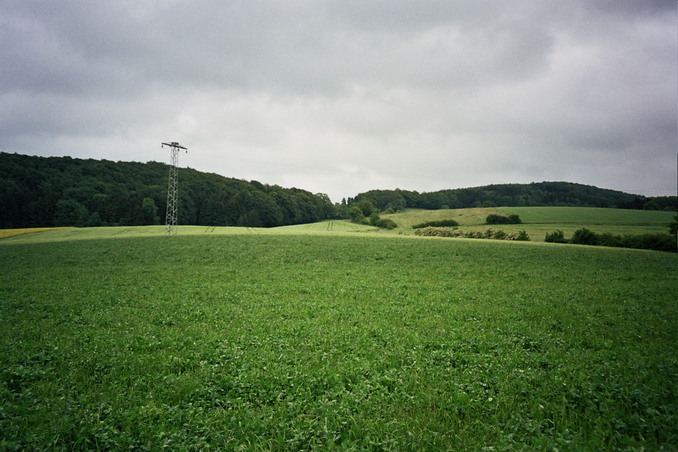 View towards NE from the confluence