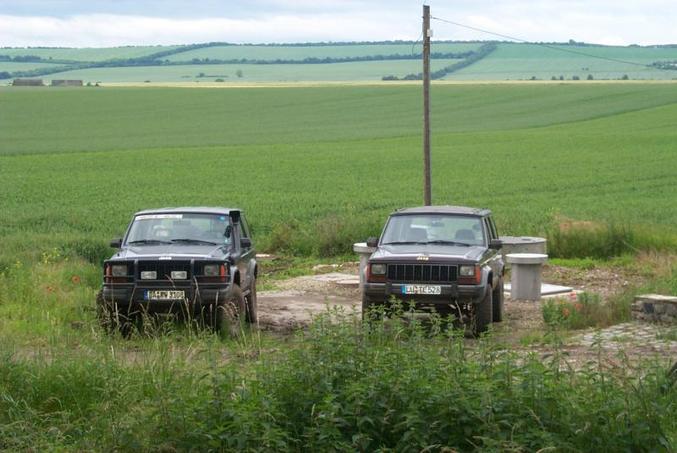 Our jeeps / Unsere Jeeps