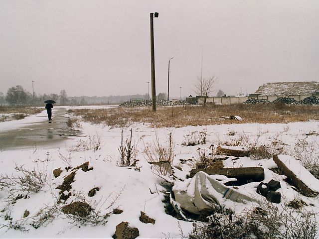 Confluence point is situated on former soviet military airport