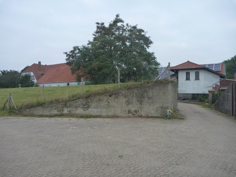 Farmers house close to confluence