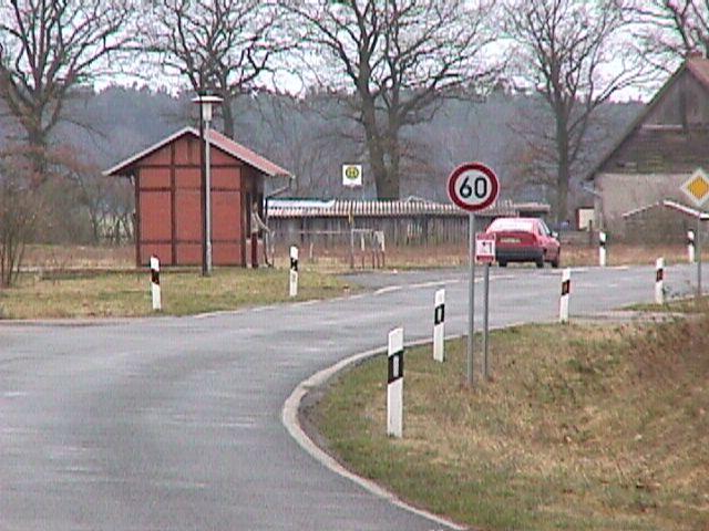 The bus station