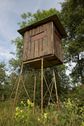 #8: A hunting blind, seen near the confluence point.