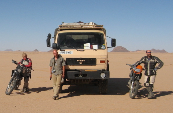 Dan, me, and Ken (plus our guides out of shot)