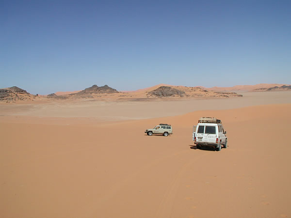 Great desert views on the way to the point