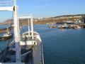 #9: We are steaming through the port of Mostaganem towards our berth