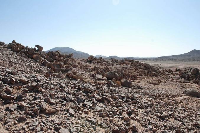 View south of confluence point