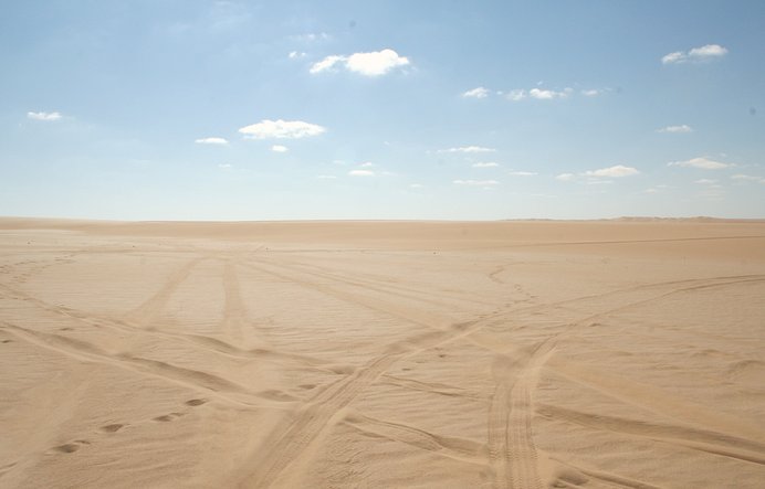 Panorama from confluence point