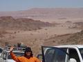 #4: Liza with Wādiy al-Šaykh and the magnificent Jabal al-Tīh behind