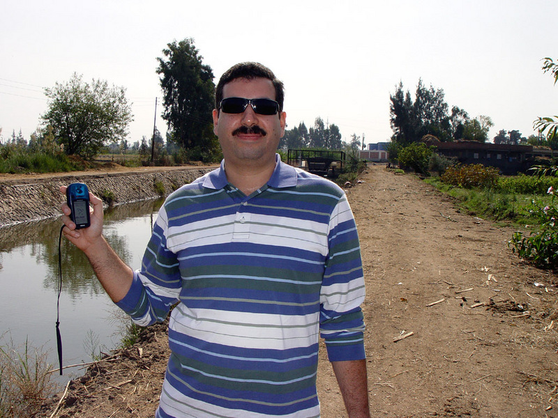 Muhammad at the Confluence (picture taken towards south)