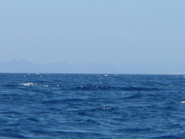 View in western direction to Fuerteventura / Blick nach Westen in Richtung Fuerteventura