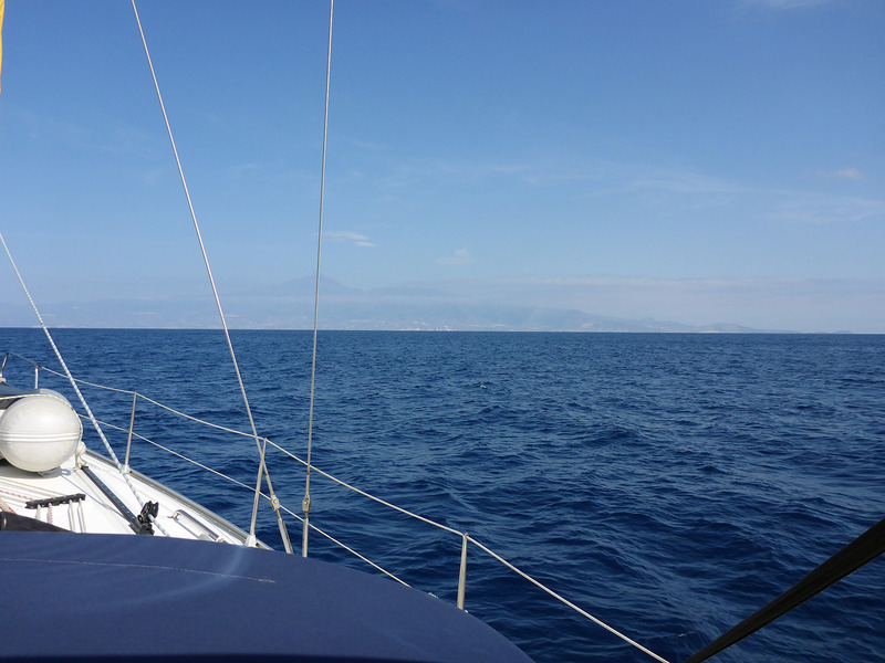 Looking east with a glimpse of Tenerife 