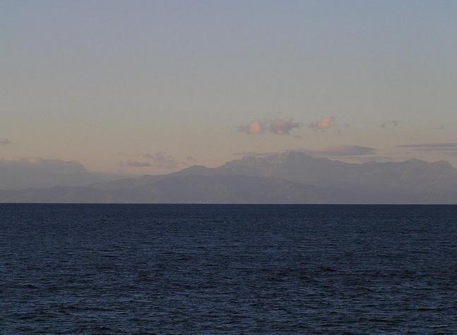 The Moroccan Atlas mountains South of the confluence