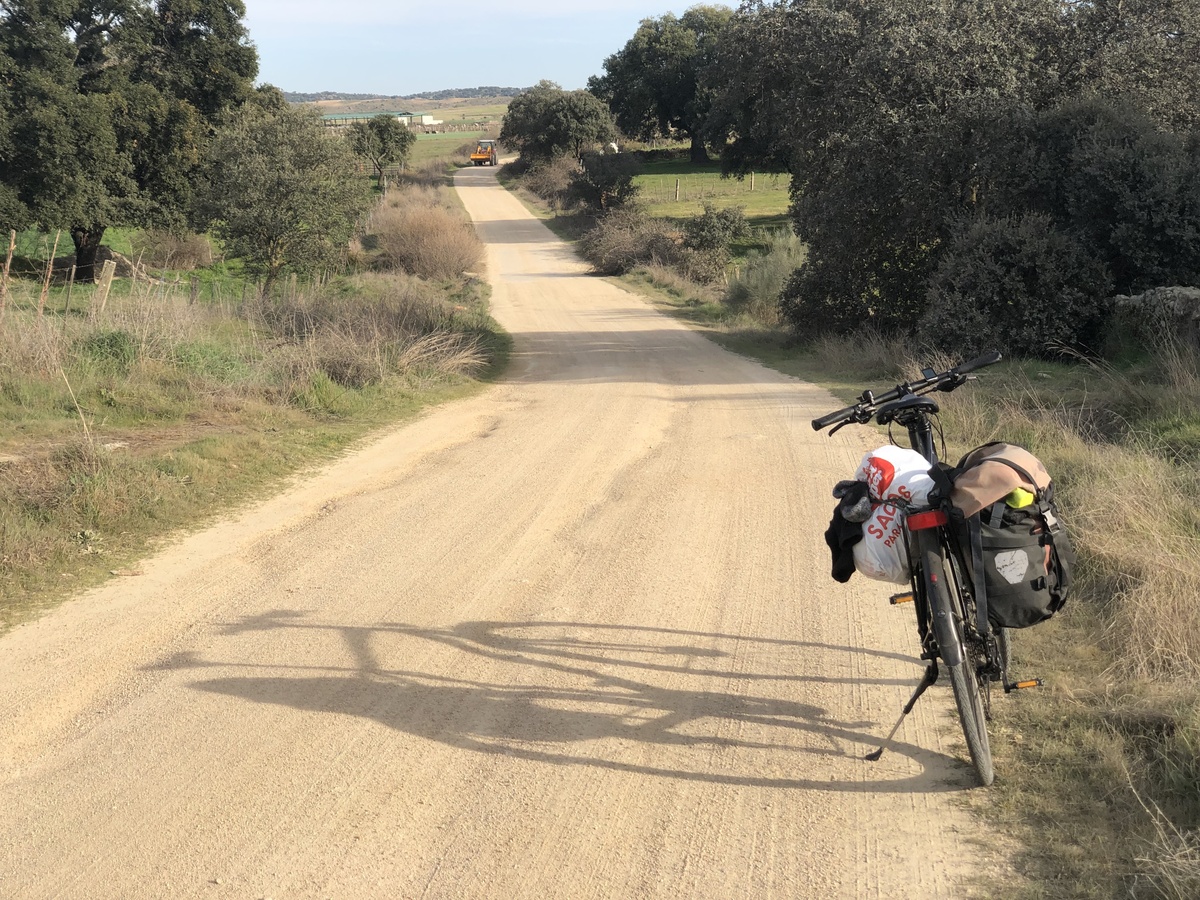 Bicycle parking in 70 m distance