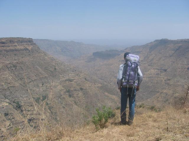 Standing at the cliff